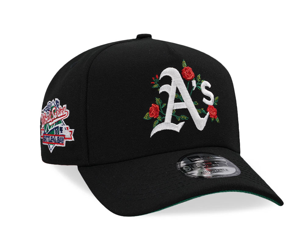 80s Wool Blend Oakland A’s Snapback Hat USA Made hot By New Era 1989 World Series